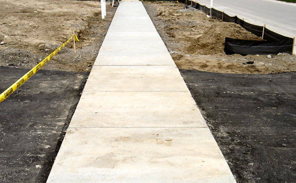 Conventional Concrete Sidewalk